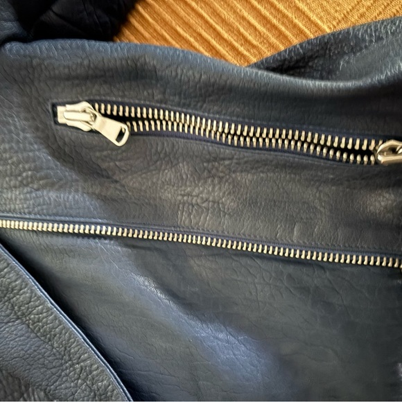 J Brand AIAH Leather Motorcycle Jacket - Picture 12 of 16